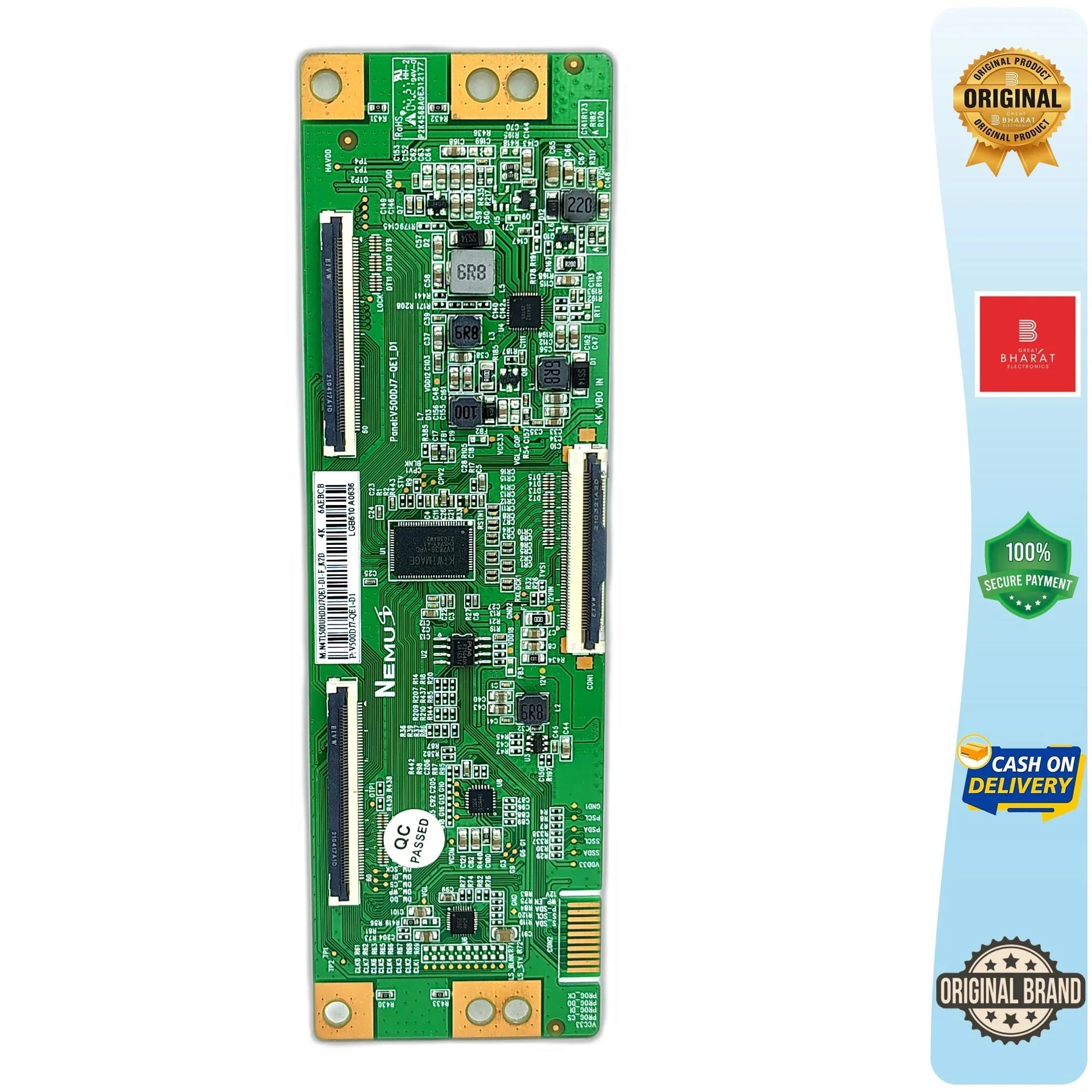 Amazon AB50U20PS T-Con Board – Amazon 50 Inch LED TV Replacement Part - Great Bharat Electronics
