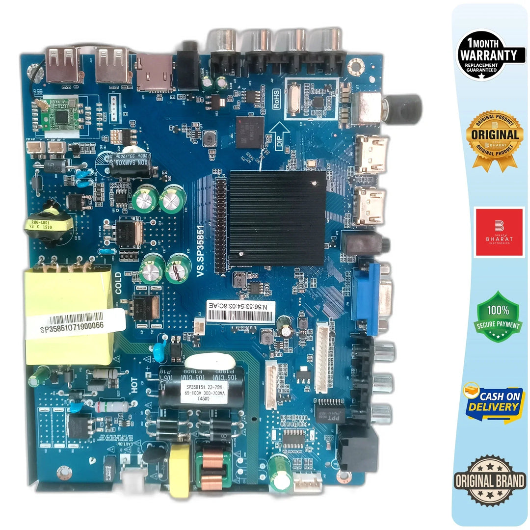 Blaupunkt BLA40BS570 Motherboard – Blaupunkt 40 Inch LED TV Main Board Replacement - Great Bharat Electronics