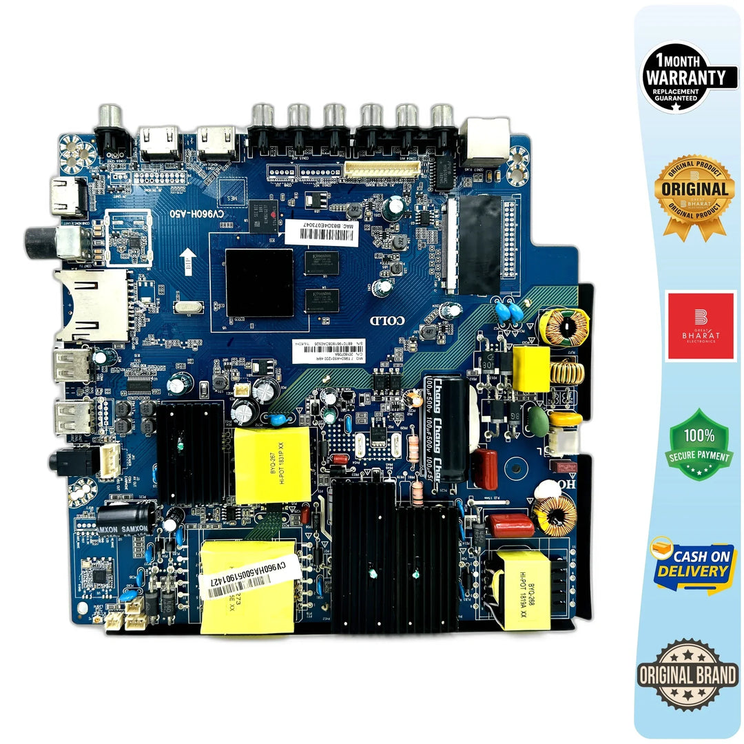Blaupunkt BLA43AU680 Motherboard – Blaupunkt 43 Inch LED TV Main Board Replacement - Great Bharat Electronics
