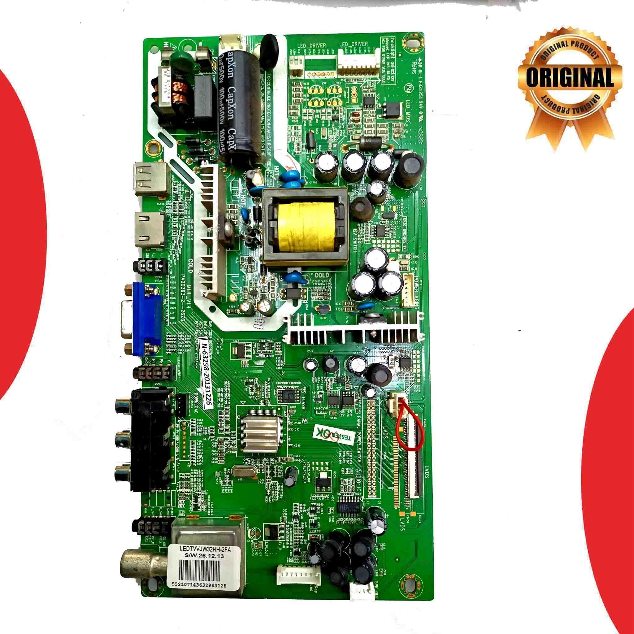 Challenger 32 inch LED TV Motherboard for Model LEDTVOUJE32HH2FA - Great Bharat Electronics