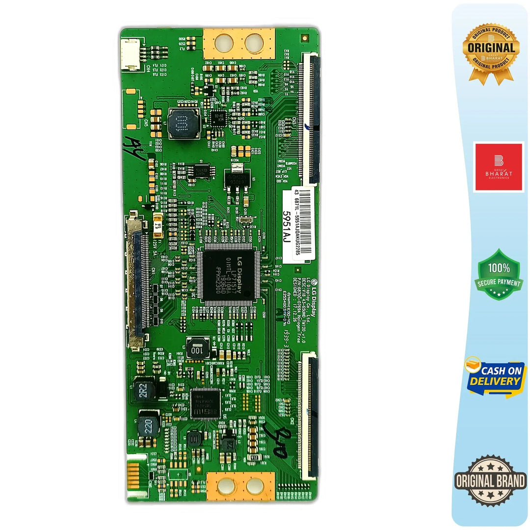 China AM43UG5A T-Con Board – China 43 Inch LED TV Replacement Part - Great Bharat Electronics