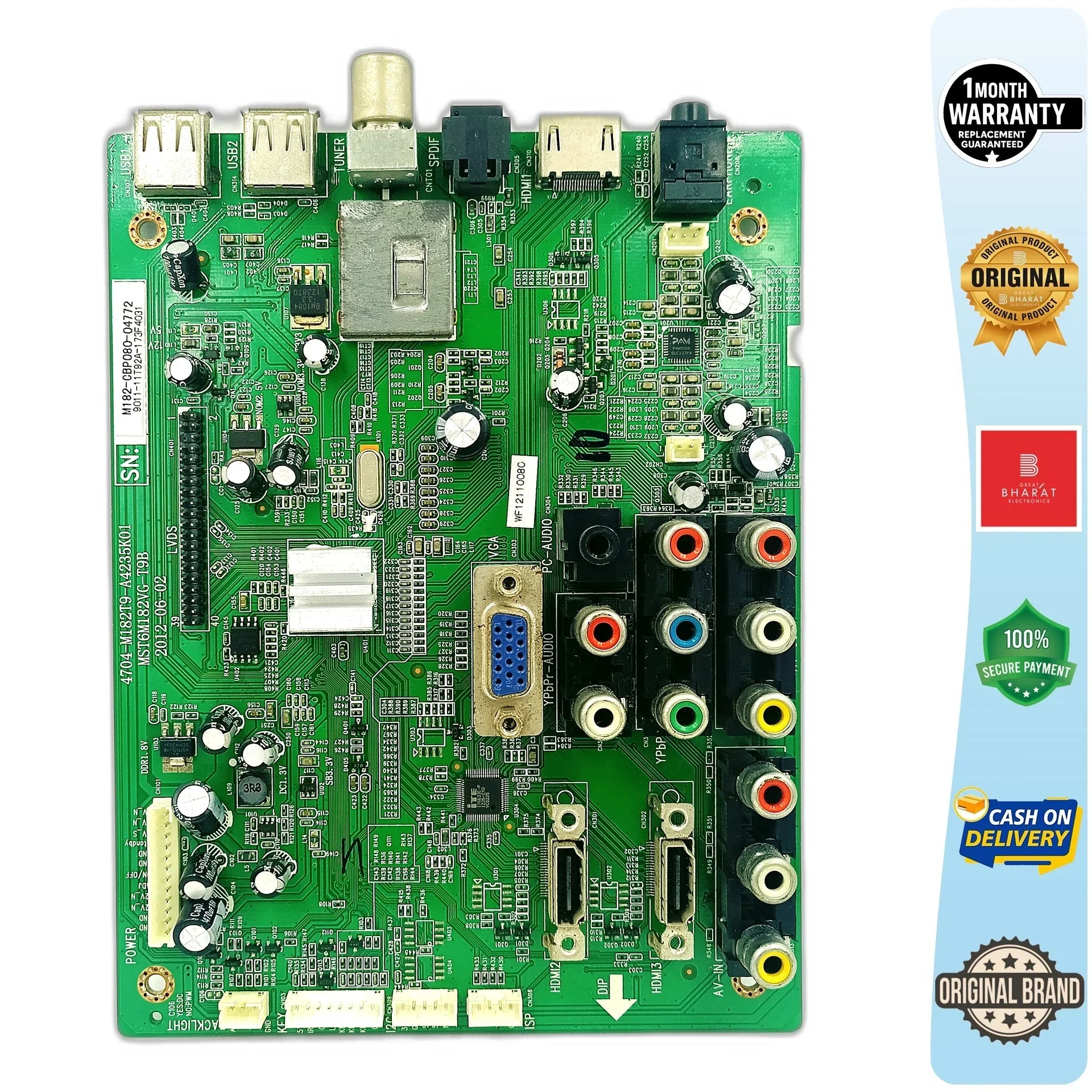 China L377010 Motherboard – China 37 Inch LED TV Main Board Replacement - Great Bharat Electronics