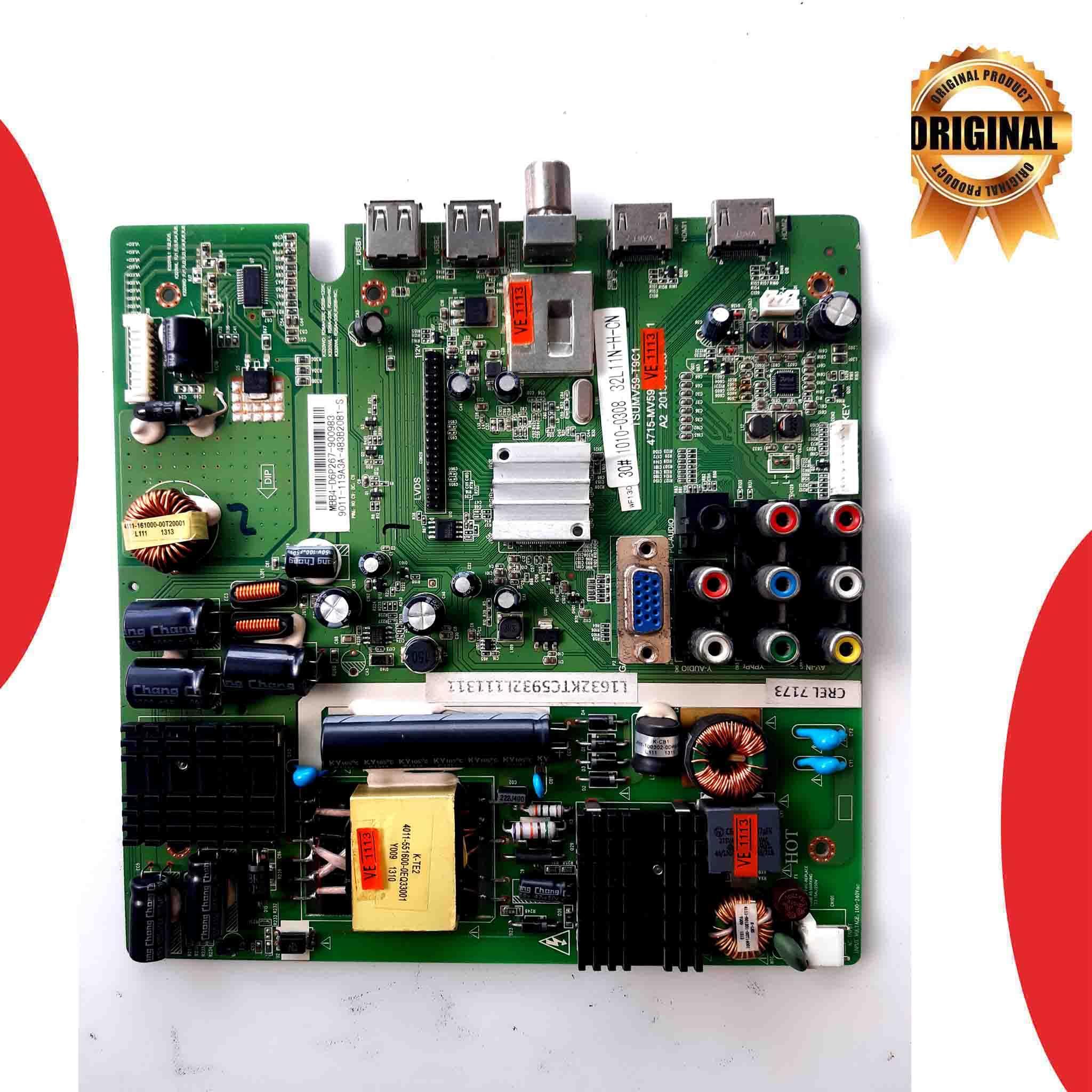 Croma 50 inch LED TV Motherboard for Model CREL7173 - Great Bharat Electronics