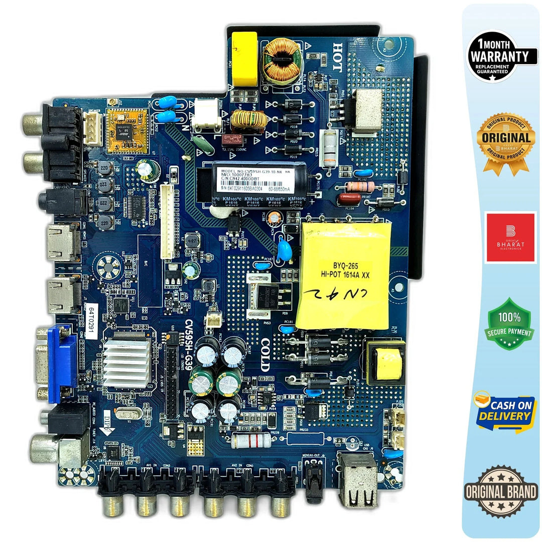 Croma CREL7326 Motherboard – Croma 32 Inch LED TV Main Board Replacement - Great Bharat Electronics