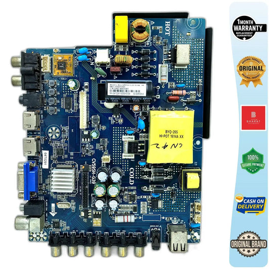 Croma CREL7326 Motherboard – Croma 32 Inch LED TV Main Board Replacement - Great Bharat Electronics