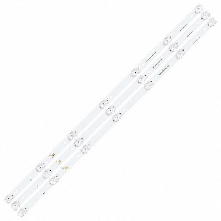 Croma CREL7349 LED TV backlight strip set of 3 strips with 7 LEDs per strip