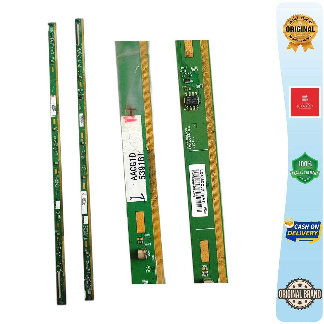 PCB Number LC430DQJ(SL)(A1) LED TV Panel PCB Board, LED TV Scaler PCB Board