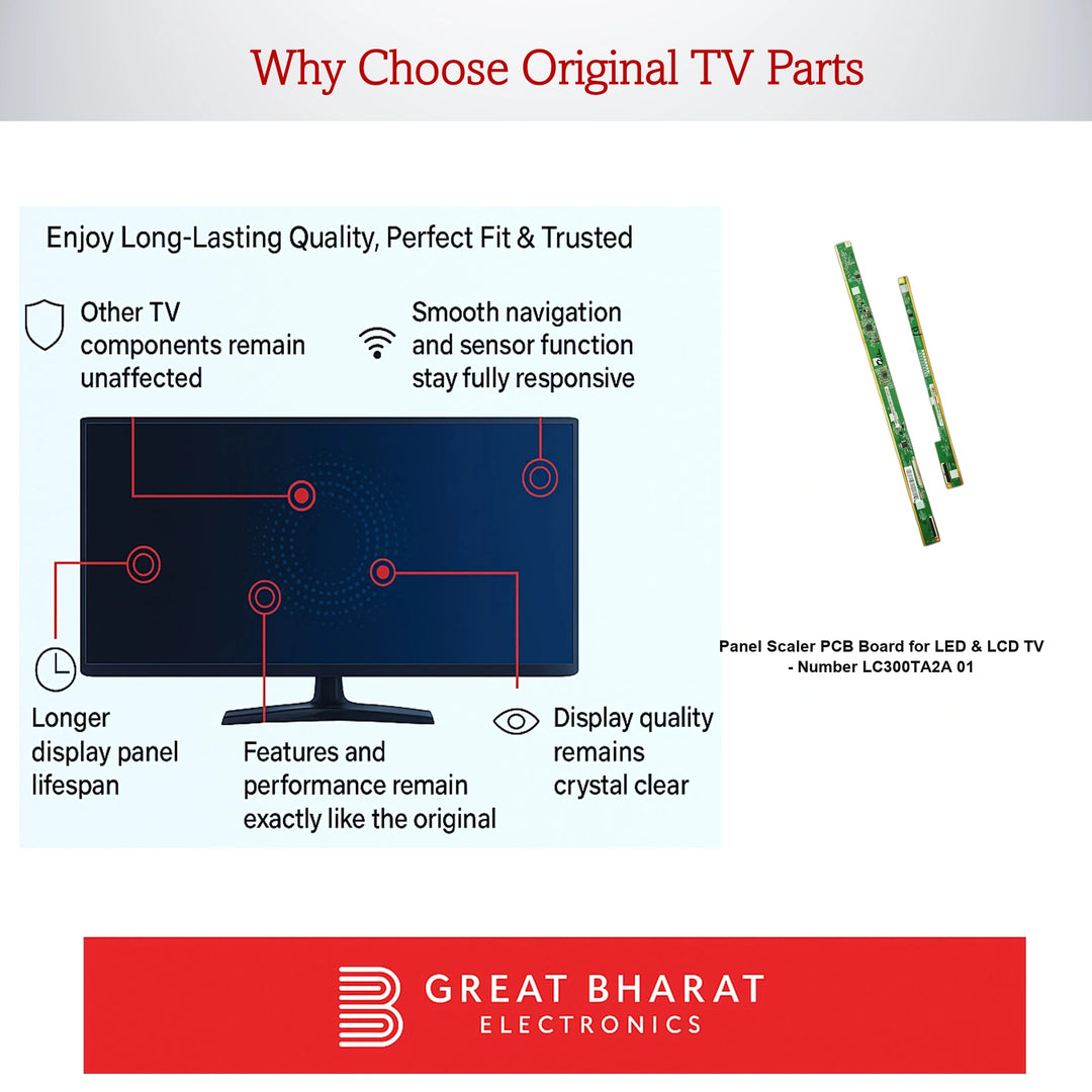 PCB Number LC300TA2A 01 LED TV Panel PCB Board, LED TV Scaler PCB Board