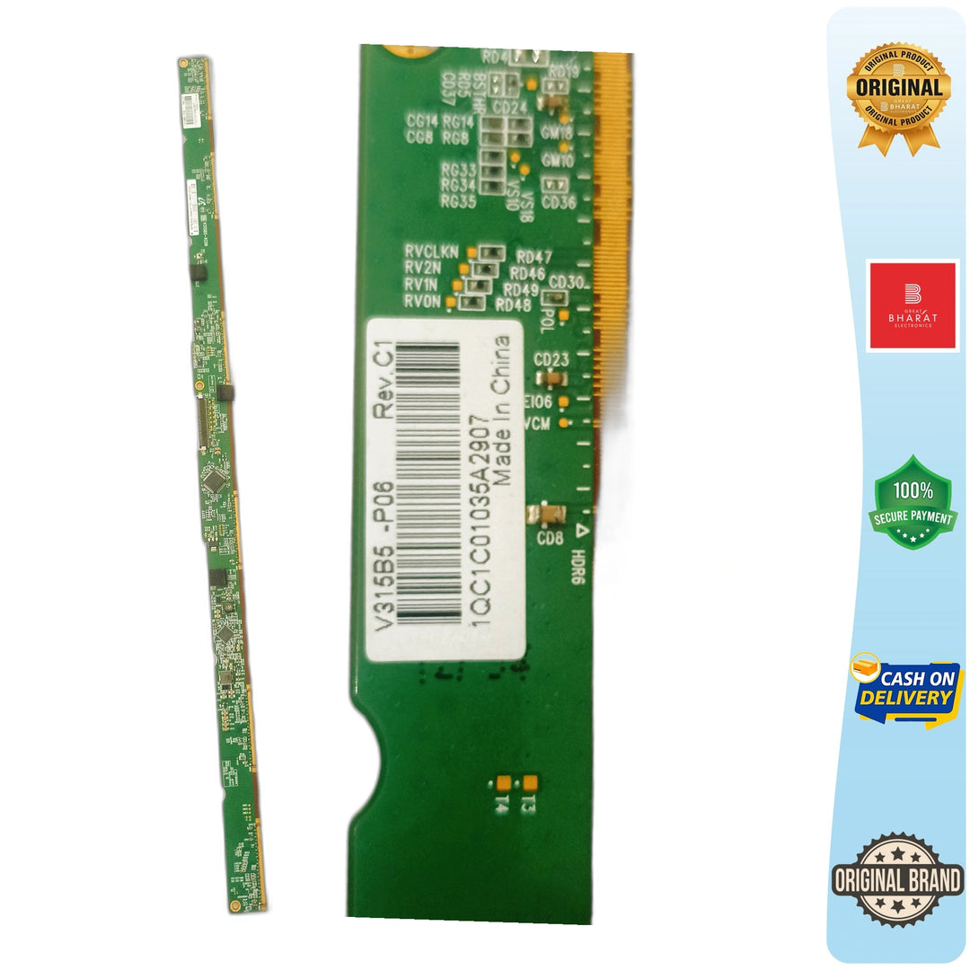 PCB Number V315B5-P06 Rev.C1 LED TV Panel PCB Board, LED TV Scaler PCB Board
