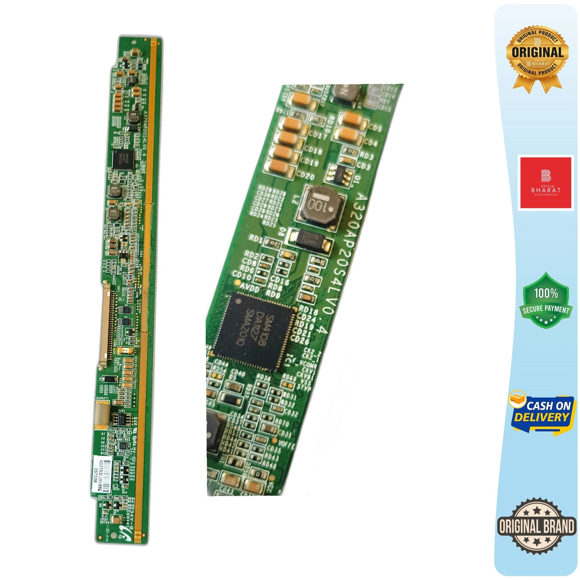 PCB Number A320AP20S4LV0.4 LED TV Panel PCB Board, LED TV Scaler PCB Board