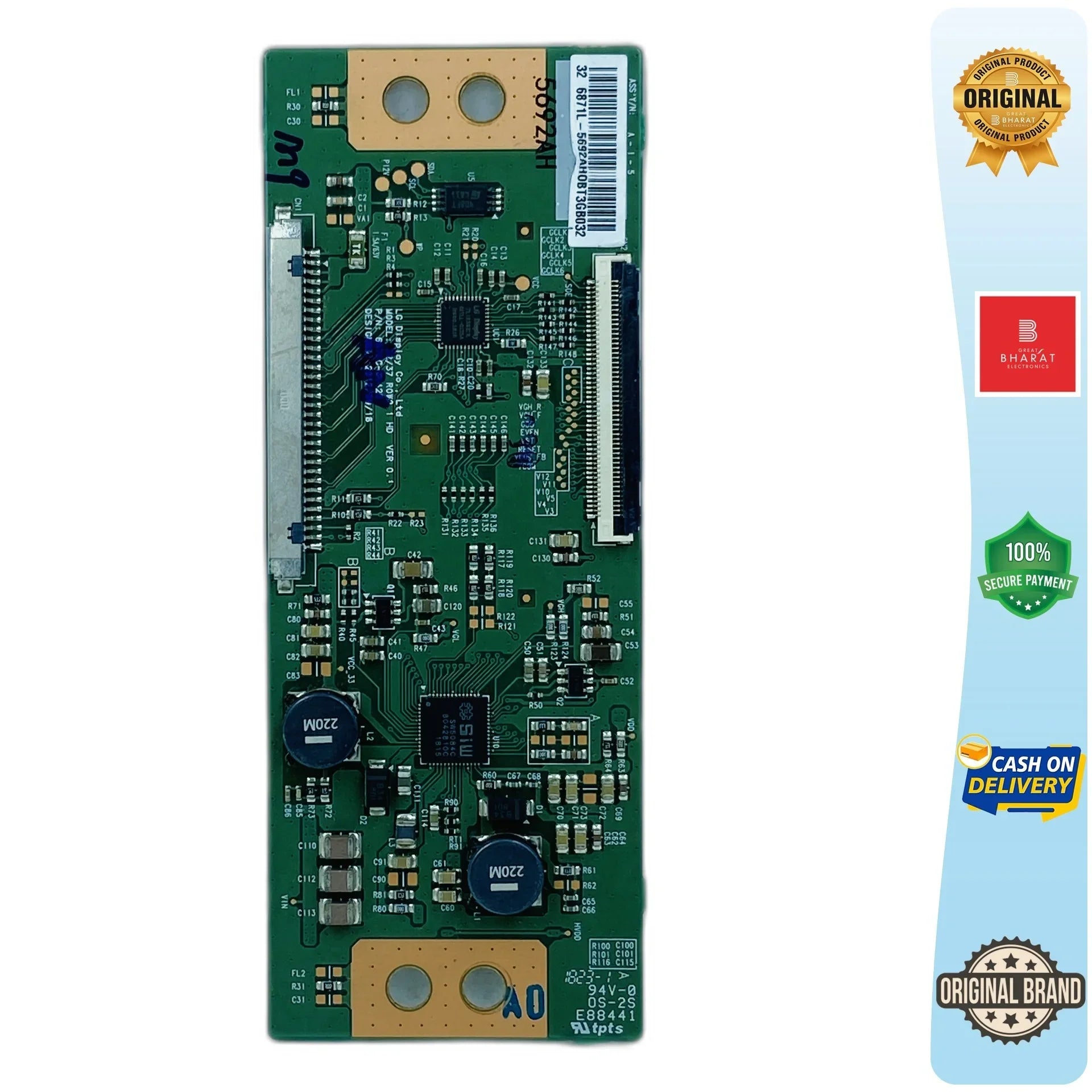 Panasonic TH32FS600D T-con Board for 32 Inch LED TV - Great Bharat Electronics