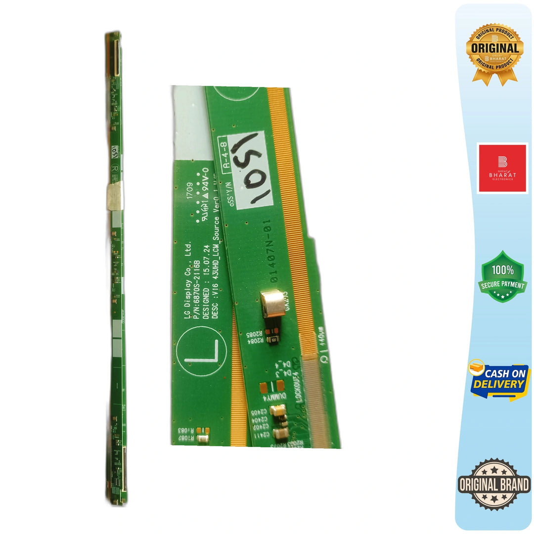 LED TV Scaler PCB Board - PCB Number 43UHD