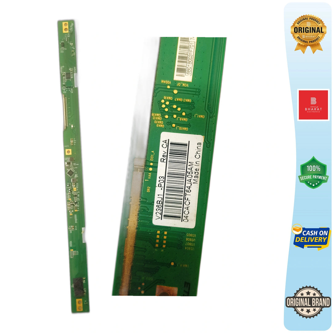 PCB Number V236BJ1-P03 Rev.CA LED TV Panel PCB Board, LED TV Scaler PCB Board