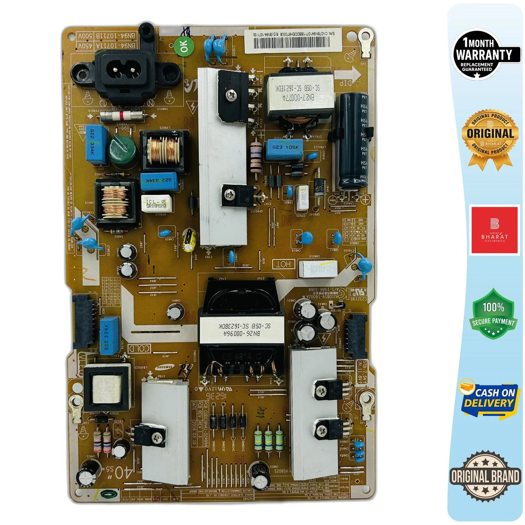 Samsung UA40KU7000K Power Supply for 40 Inch LED TV - Great Bharat Electronics