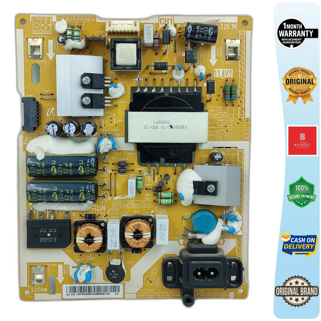 Samsung UA32N4003ARXXL Power Supply for 32 Inch LED TV - Great Bharat Electronics