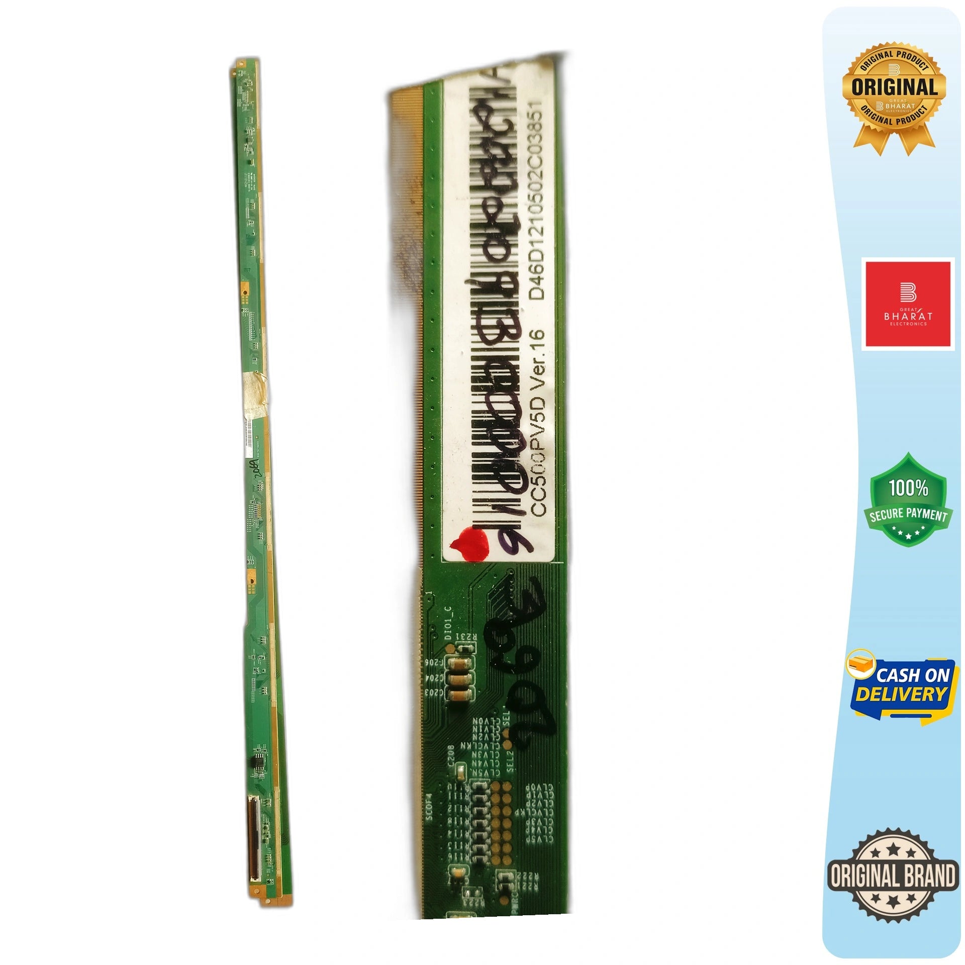 Panel Scaler PCB Board for LED TV - Number CC500PV5D.16