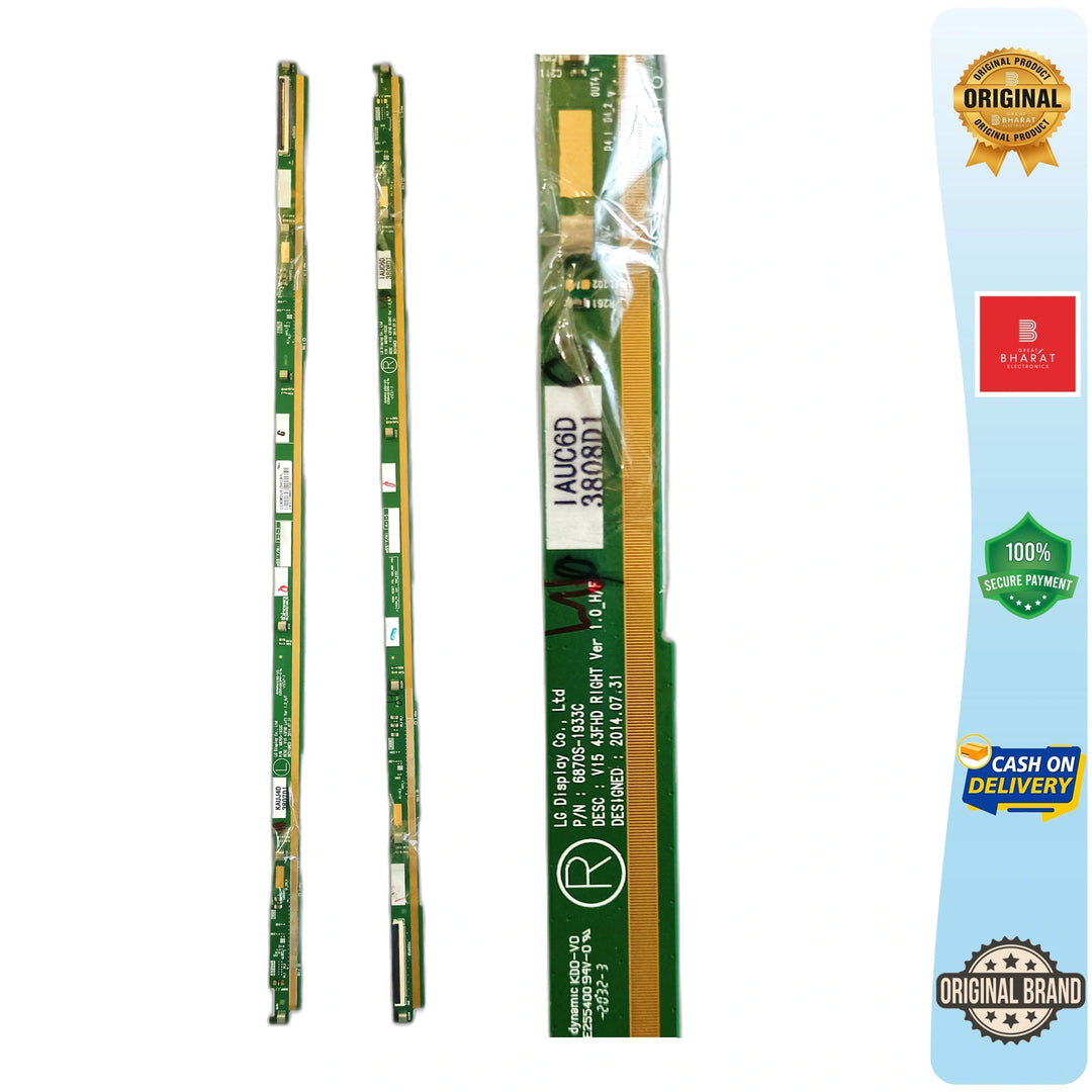 PCB Number LC430DUY(SH)(A1) LED TV Panel PCB Board, LED TV Scaler PCB Board