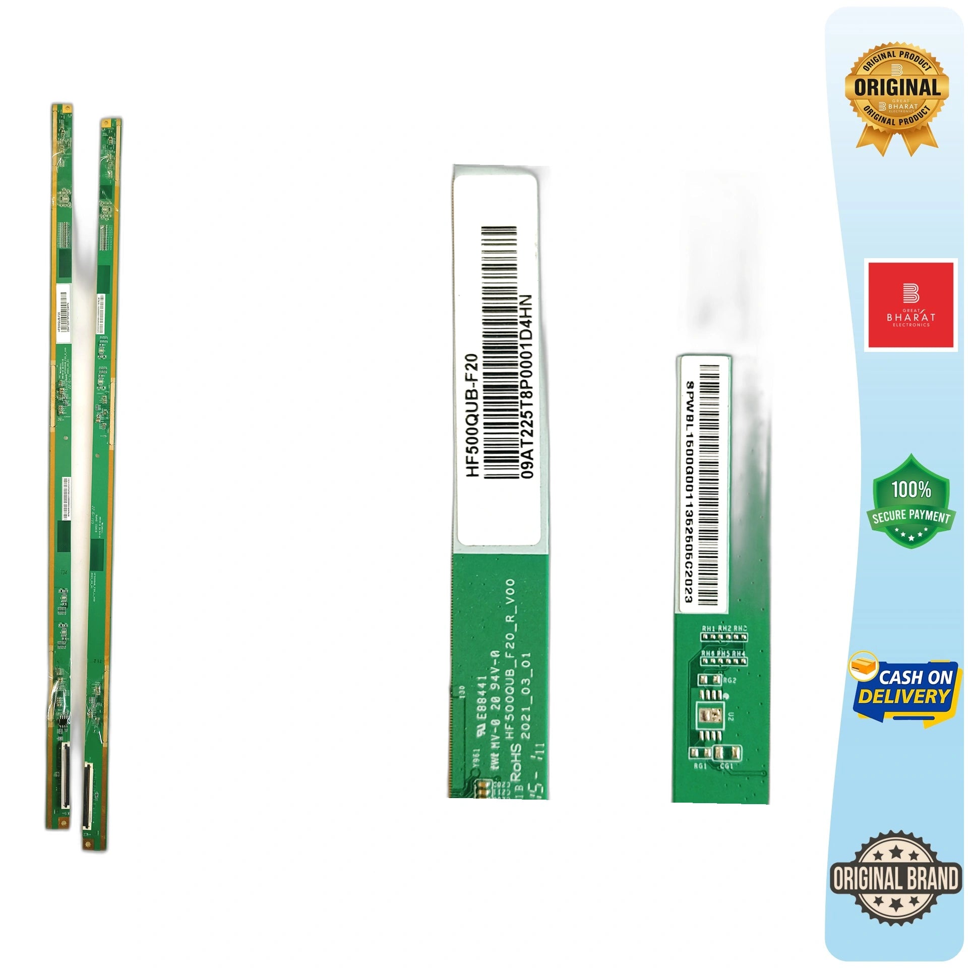 PCB Number HF500QUB-F20 LED TV Panel PCB Board, LED TV Scaler PCB Board