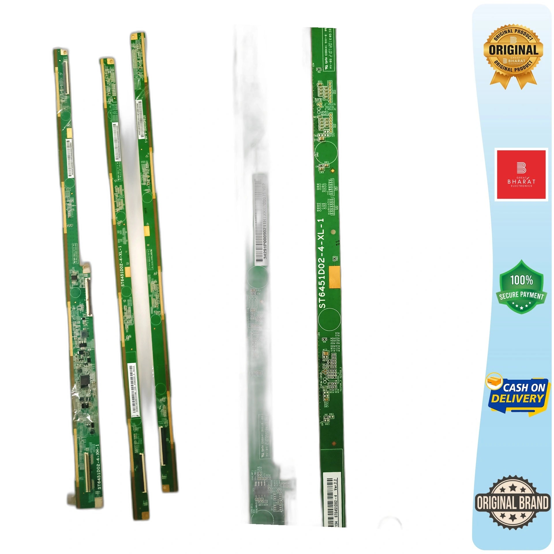 PCB Number ST6451D02-4-XL-1 LED TV Panel PCB Board, LED TV Scaler PCB Board