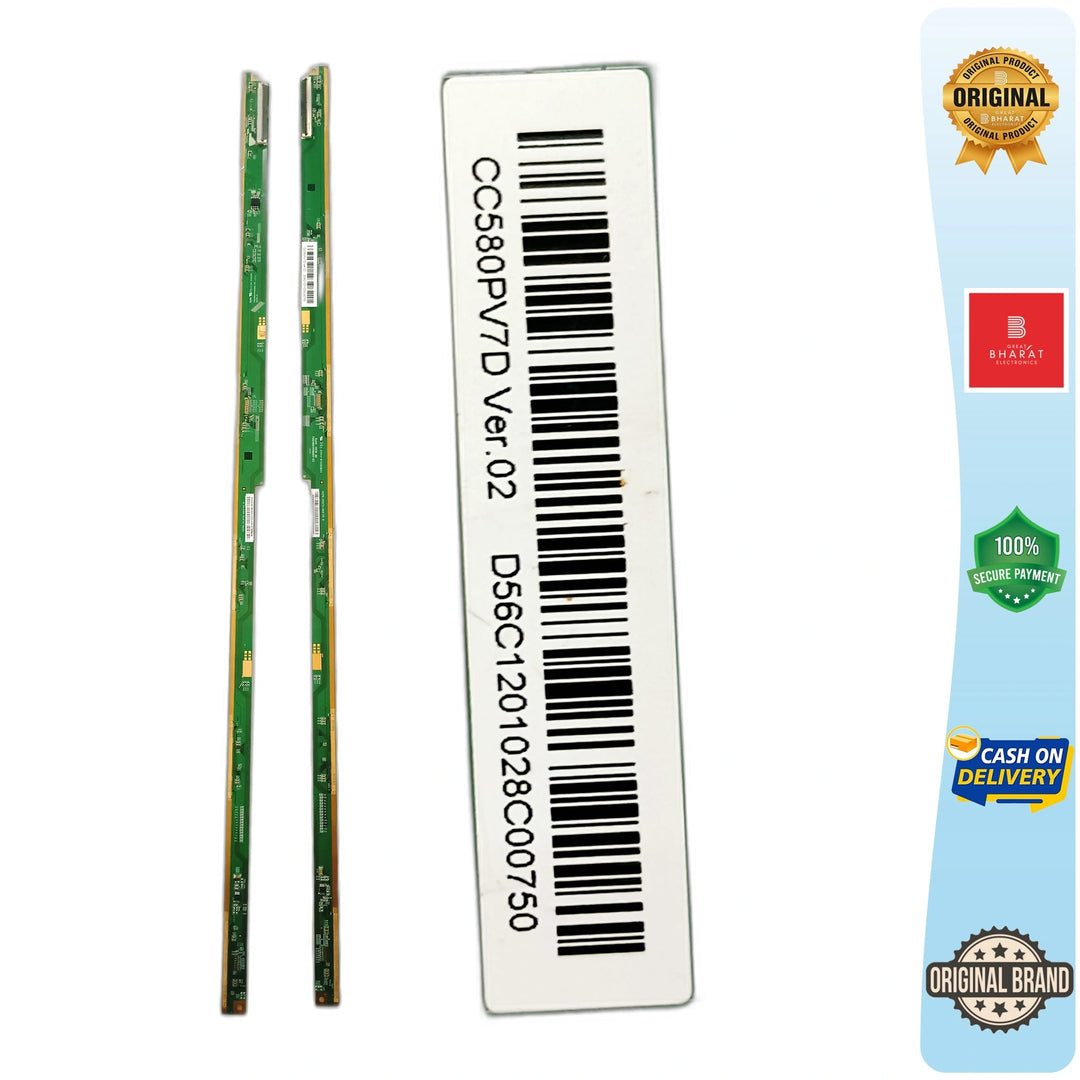 PCB Number CC580PV7D Ver.02 LED TV Panel PCB Board, LED TV Scaler PCB Board