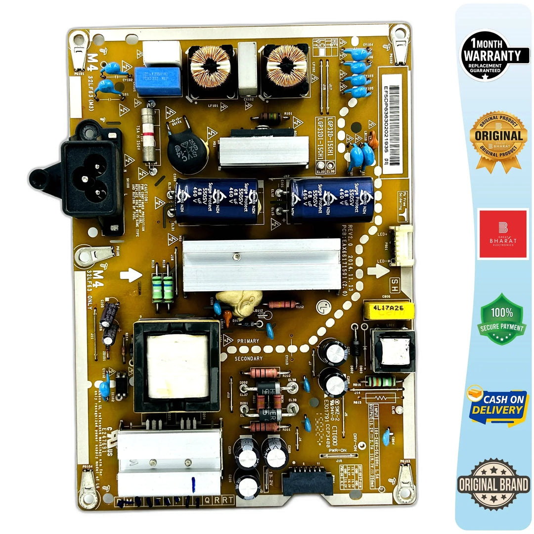 LG 32LF554A-TA Power Supply for 32 Inch LED TV - Great Bharat Electronics