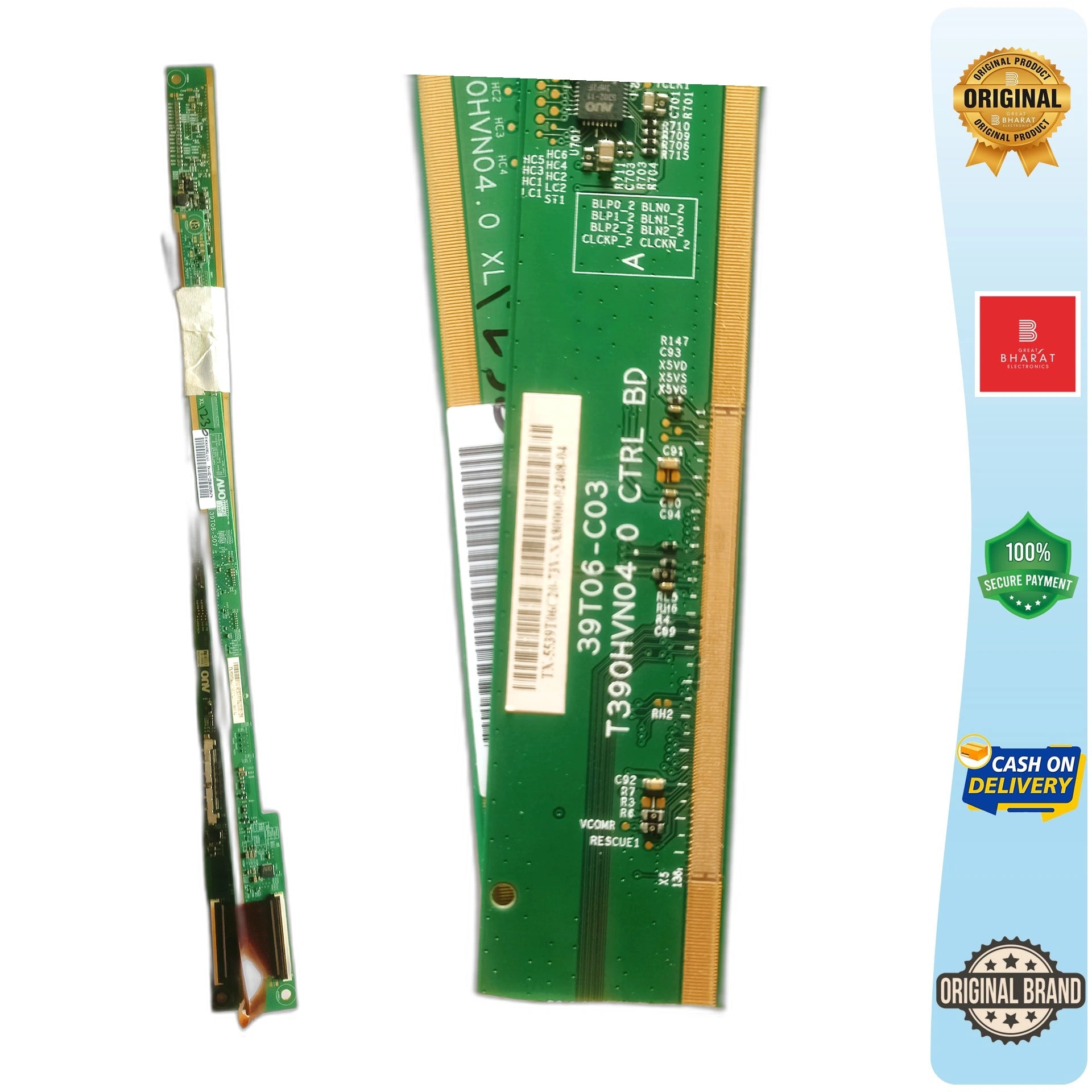 Panel Scaler PCB Board for LED TV - Number T390HV04.0CTRL BD