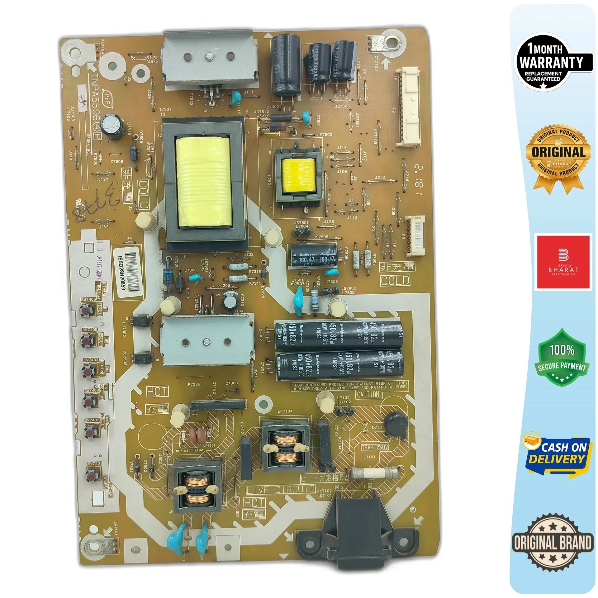 Panasonic THL32E5DW Power Supply for 32 Inch LED TV - Great Bharat Electronics