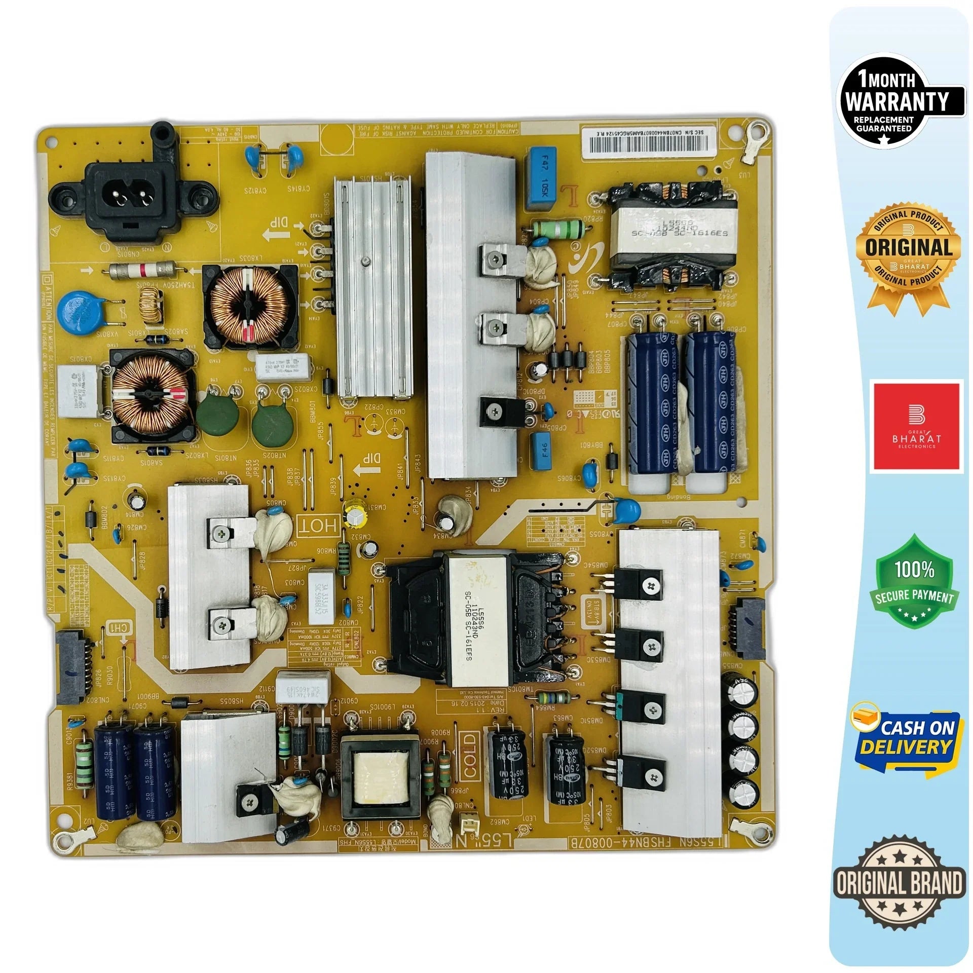 Samsung UA55JU6470 Power Supply for 55 Inch LED TV - Great Bharat Electronics