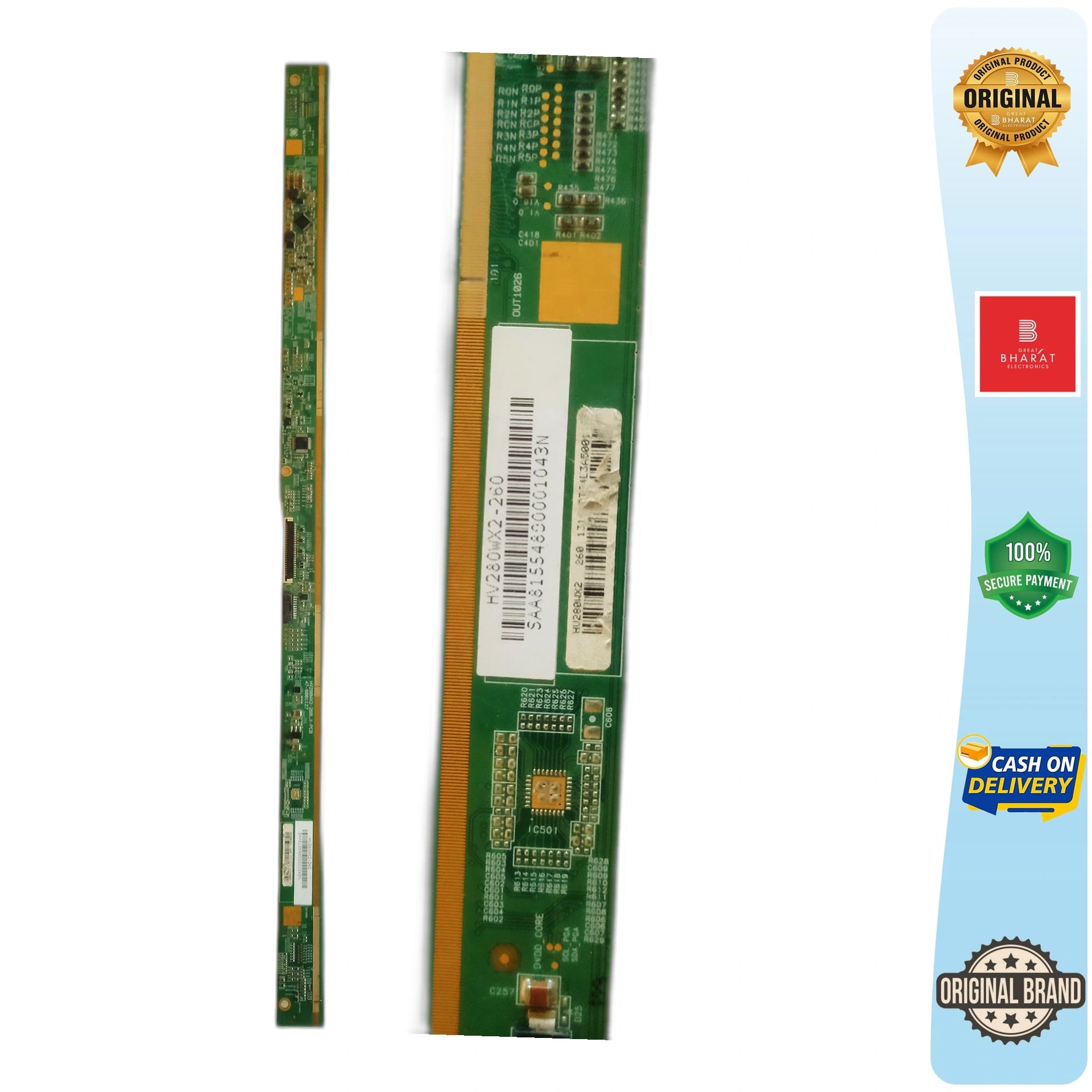 Panel Scaler PCB Board for LED TV - Number HV280WX2-260-X