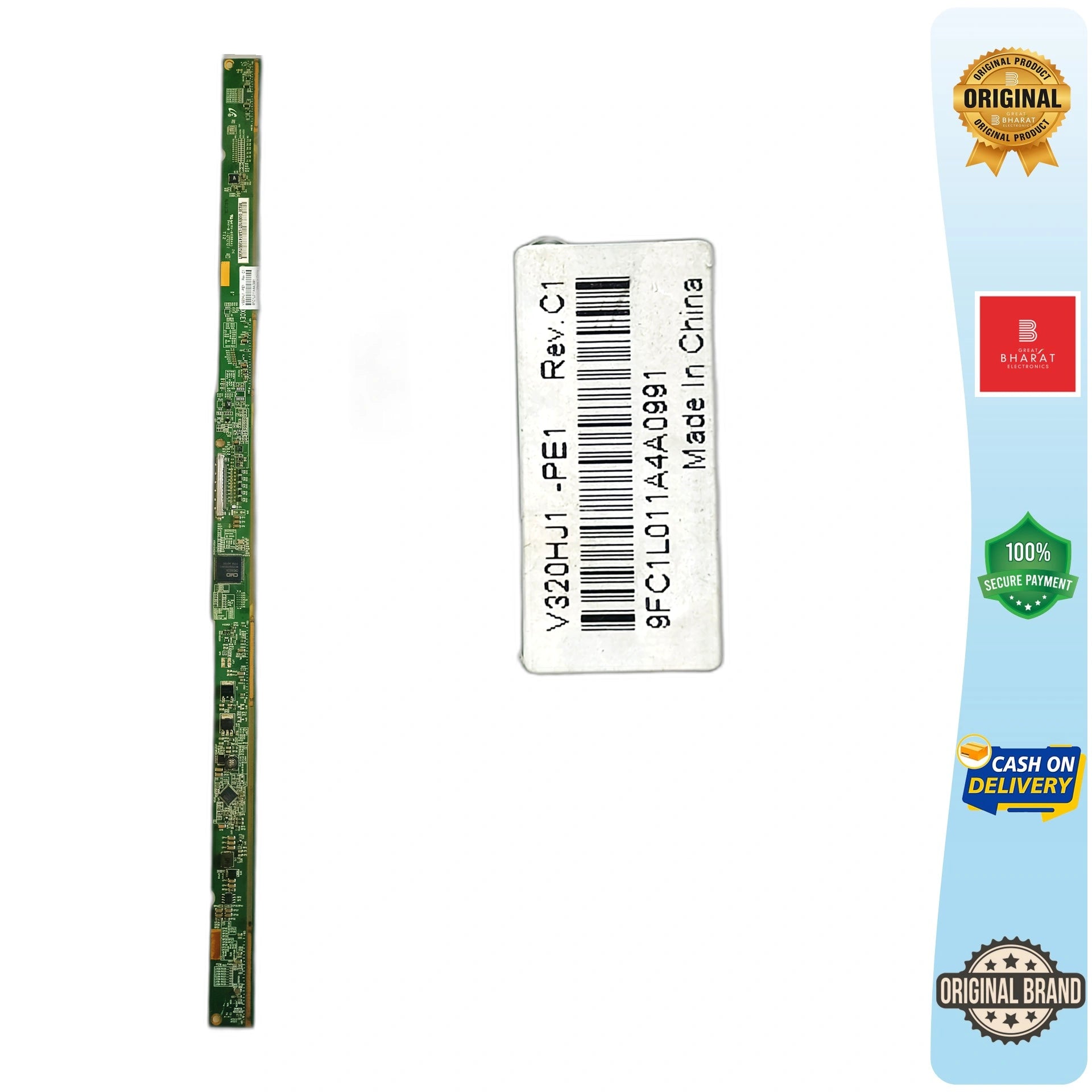 PCB Number V320HJ1-PE1 Rev.C1 LED TV Panel PCB Board, LED TV Scaler PCB Board
