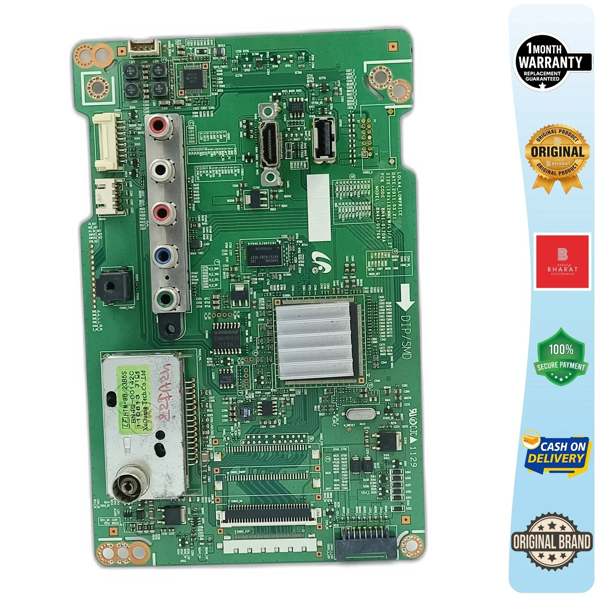 Samsung UA32D4003B Motherboard for 32 Inch LED TV - Great Bharat Electronics