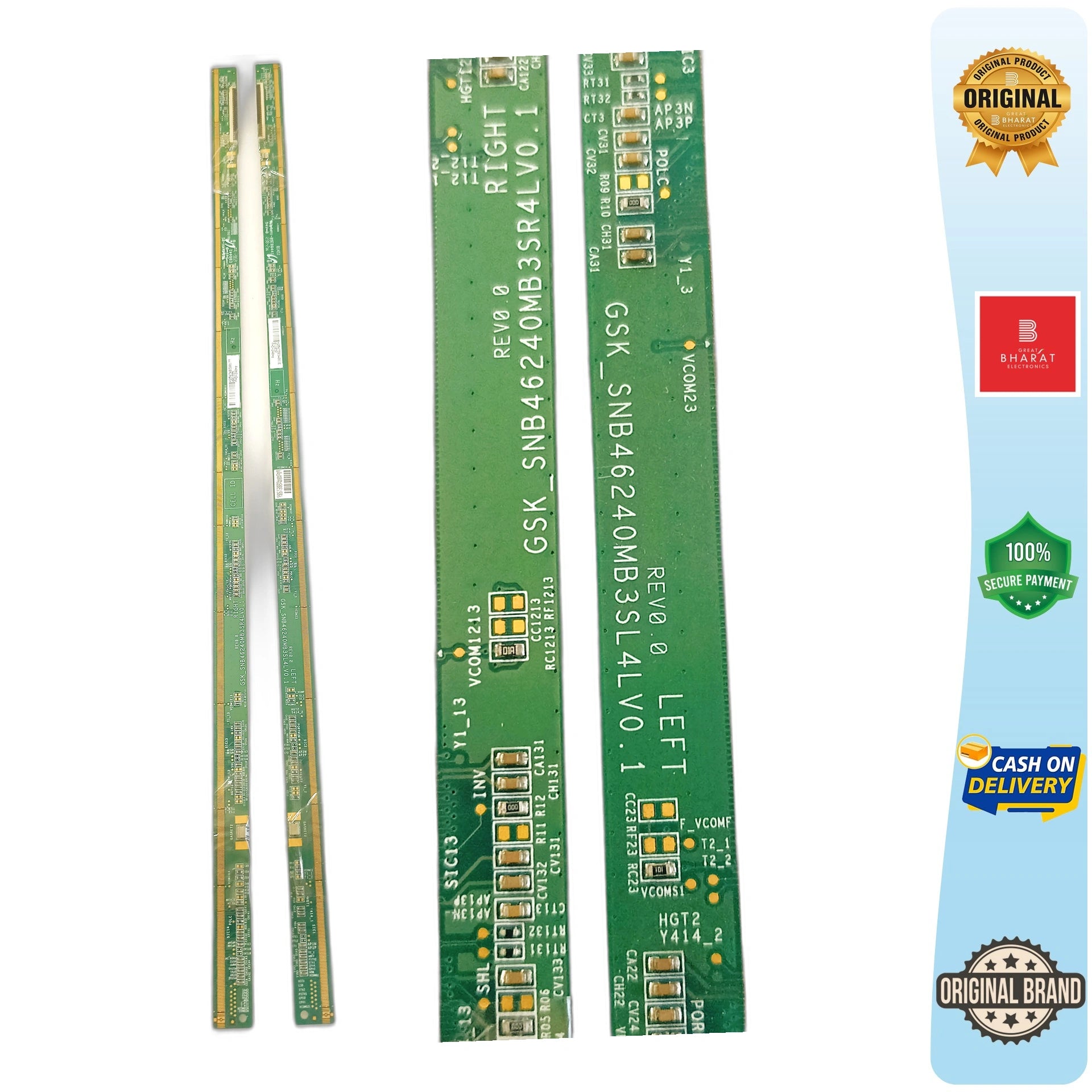 PCB Number GSK_SNB4620MB3SL 4L V0.1 LED TV Panel PCB Board, LED TV Scaler PCB Board