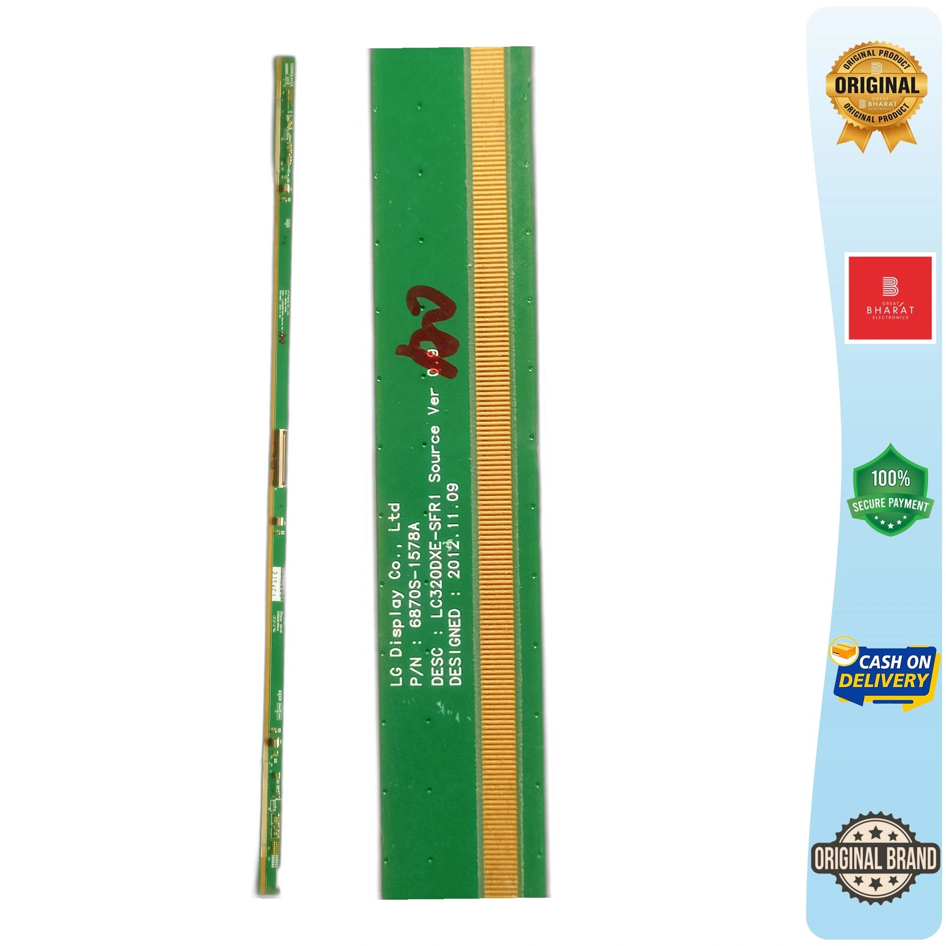 LED TV Scaler PCB Board - PCB Number LC320DXE