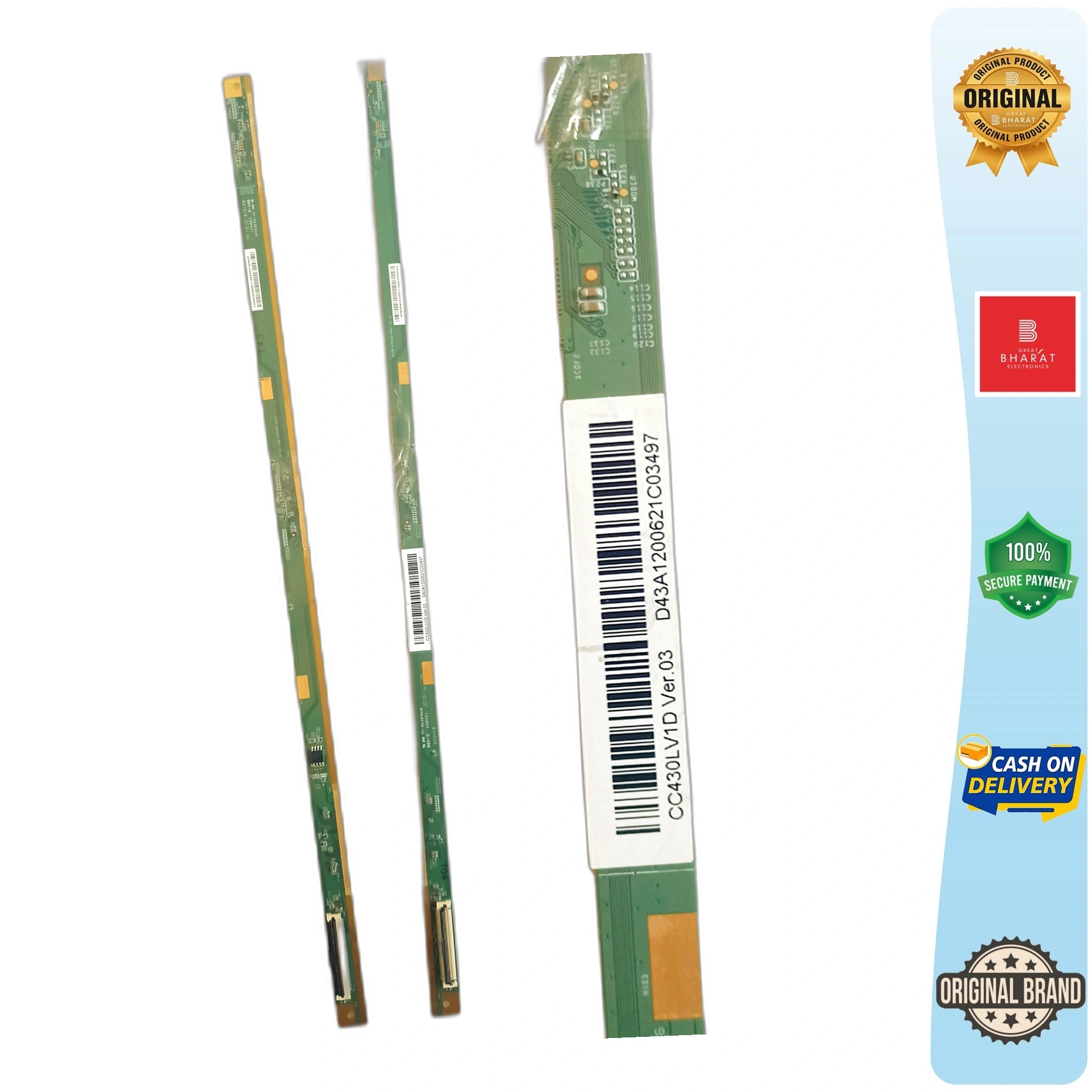 PCB Number CC430LV1D Ver.03 LED TV Panel PCB Board, LED TV Scaler PCB Board
