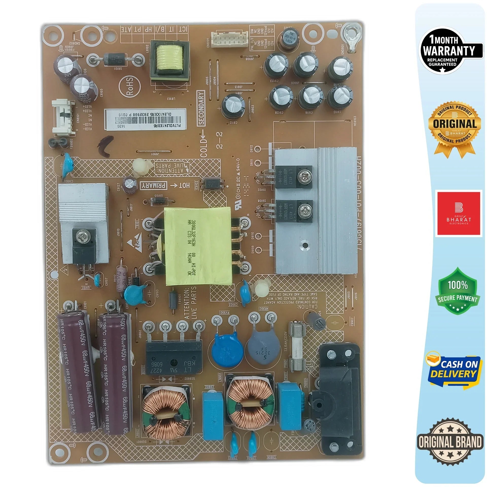 Philips 32PHA450956 Power Supply for 32 Inch LED TV - Great Bharat Electronics