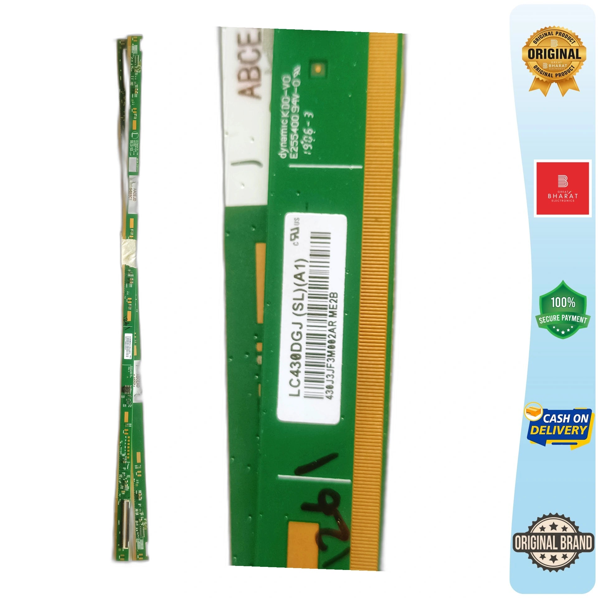 LED TV Scaler PCB Board - PCB Number LC430DGJ
