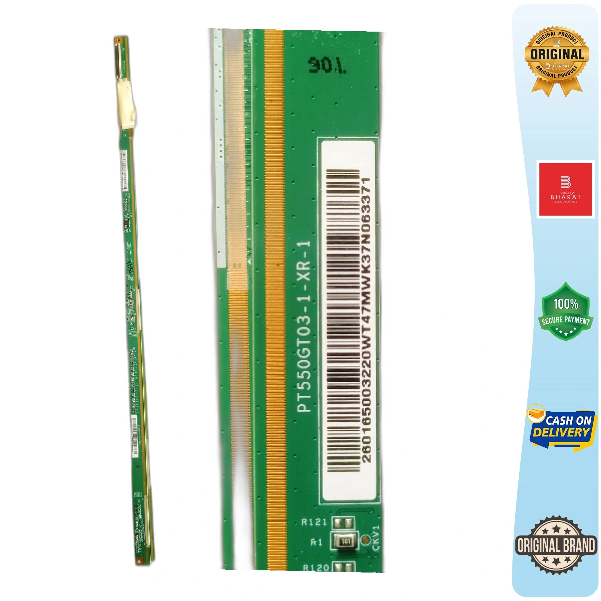 Panel Scaler PCB Board for LED TV - Number PT550GT03-1-XR-1