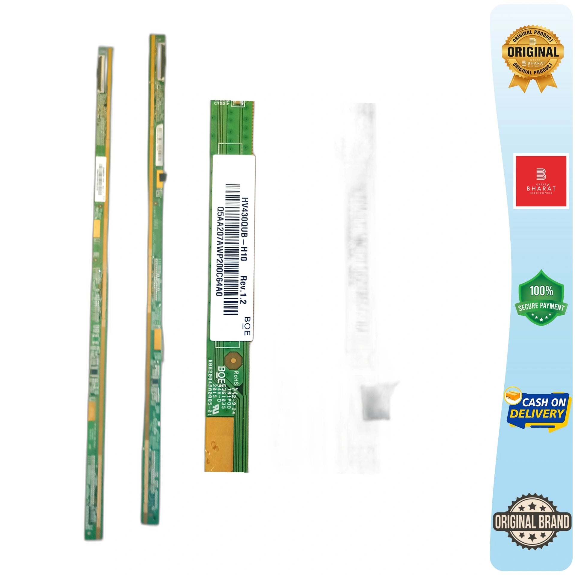 PCB Number HV430QUB-H10 LED TV Panel PCB Board, LED TV Scaler PCB Board