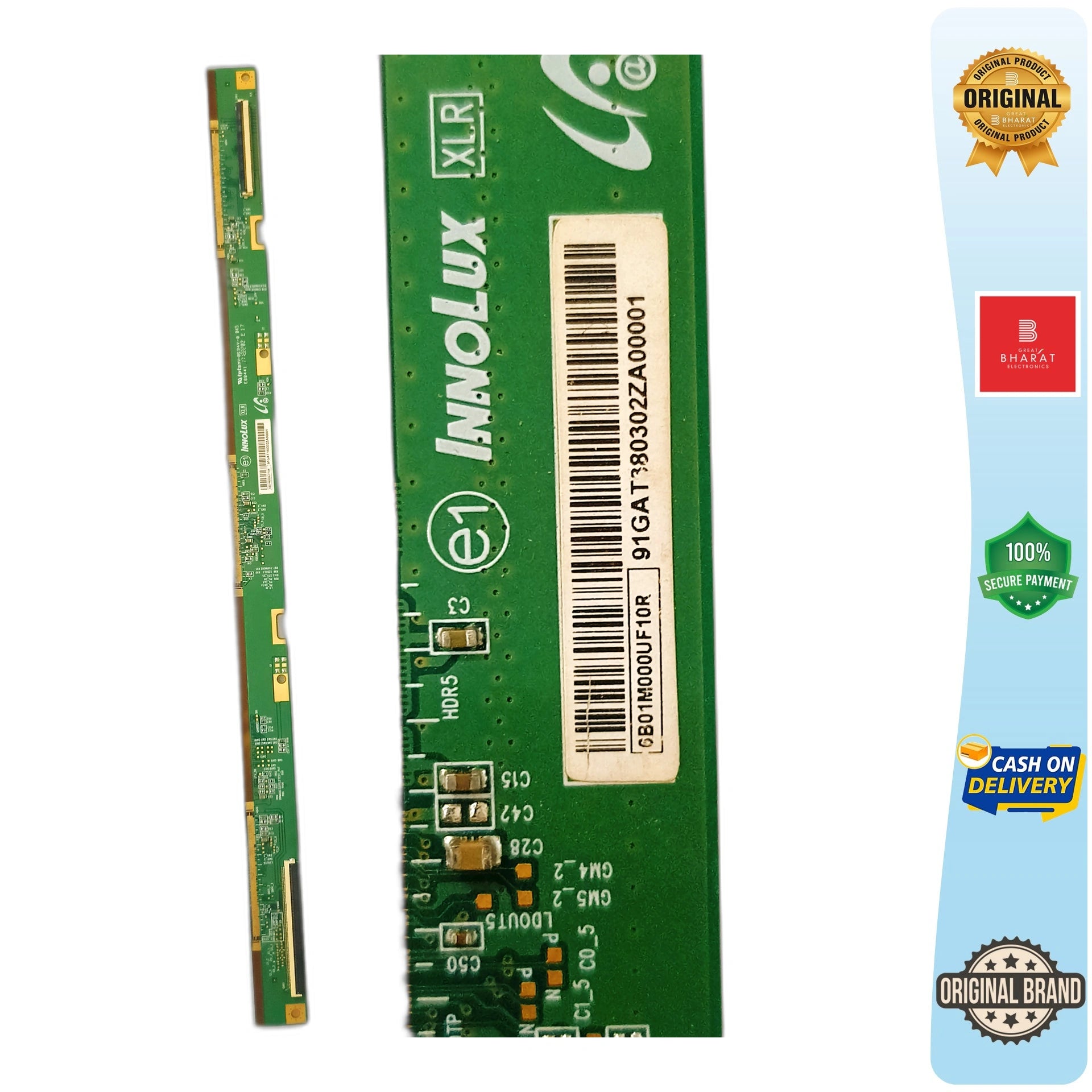 PCB Number 91GAT380302A00001 LED TV Panel PCB Board, LED TV Scaler PCB Board