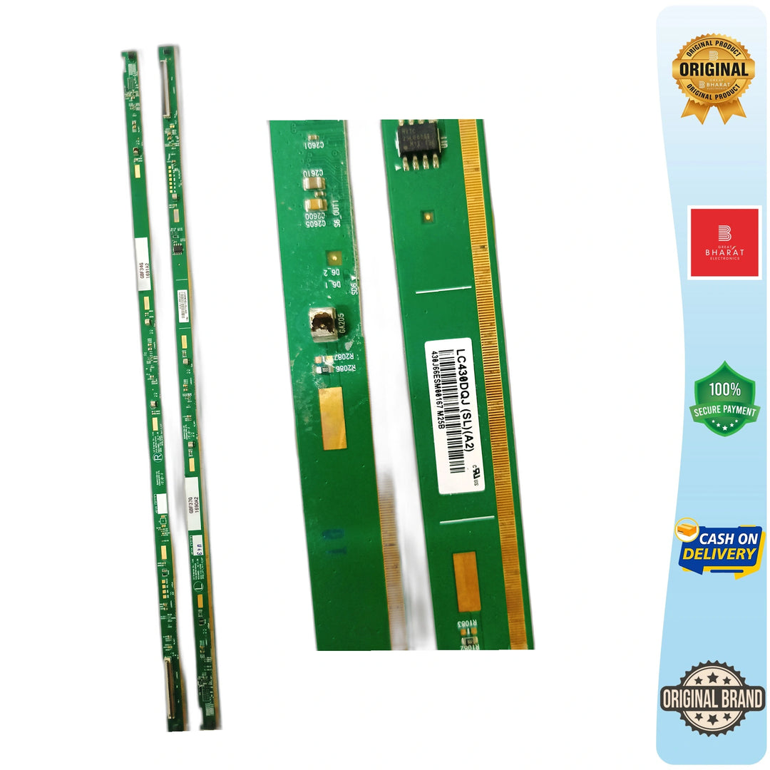 PCB Number LC430DQJ(SL)(A2) LED TV Panel PCB Board, LED TV Scaler PCB Board