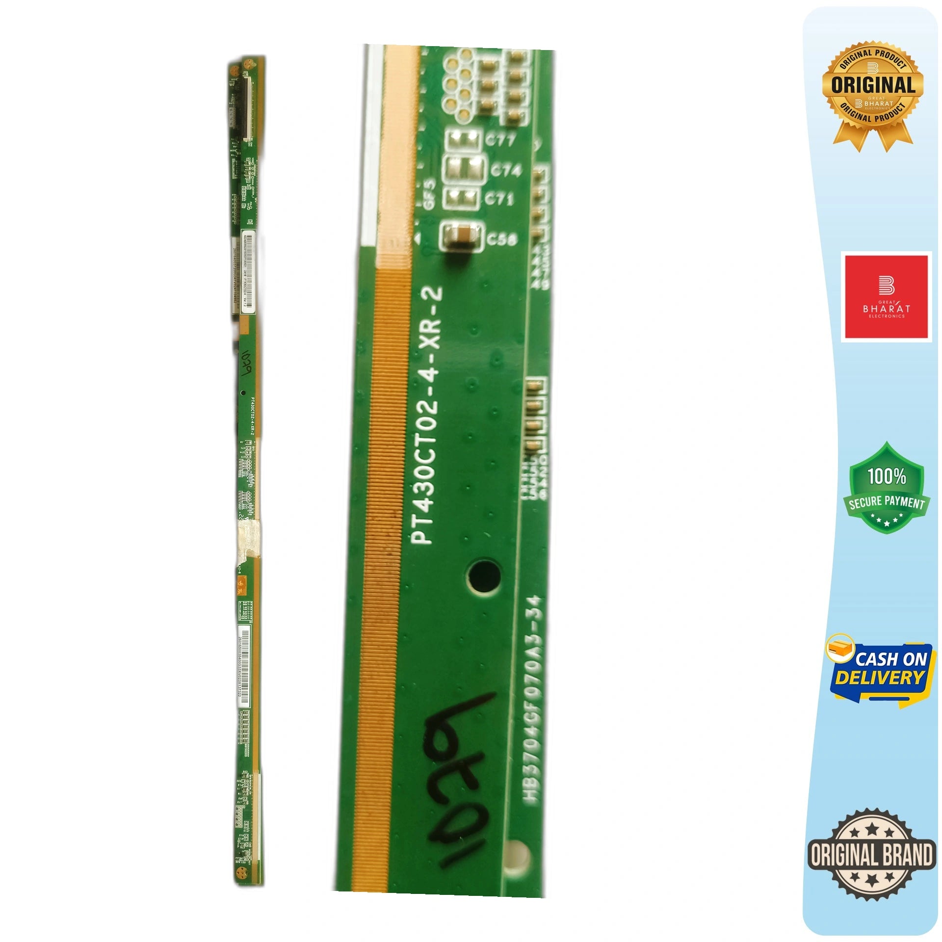 LED TV Scaler PCB Board - PCB Number PT430CT02-4-XR-2