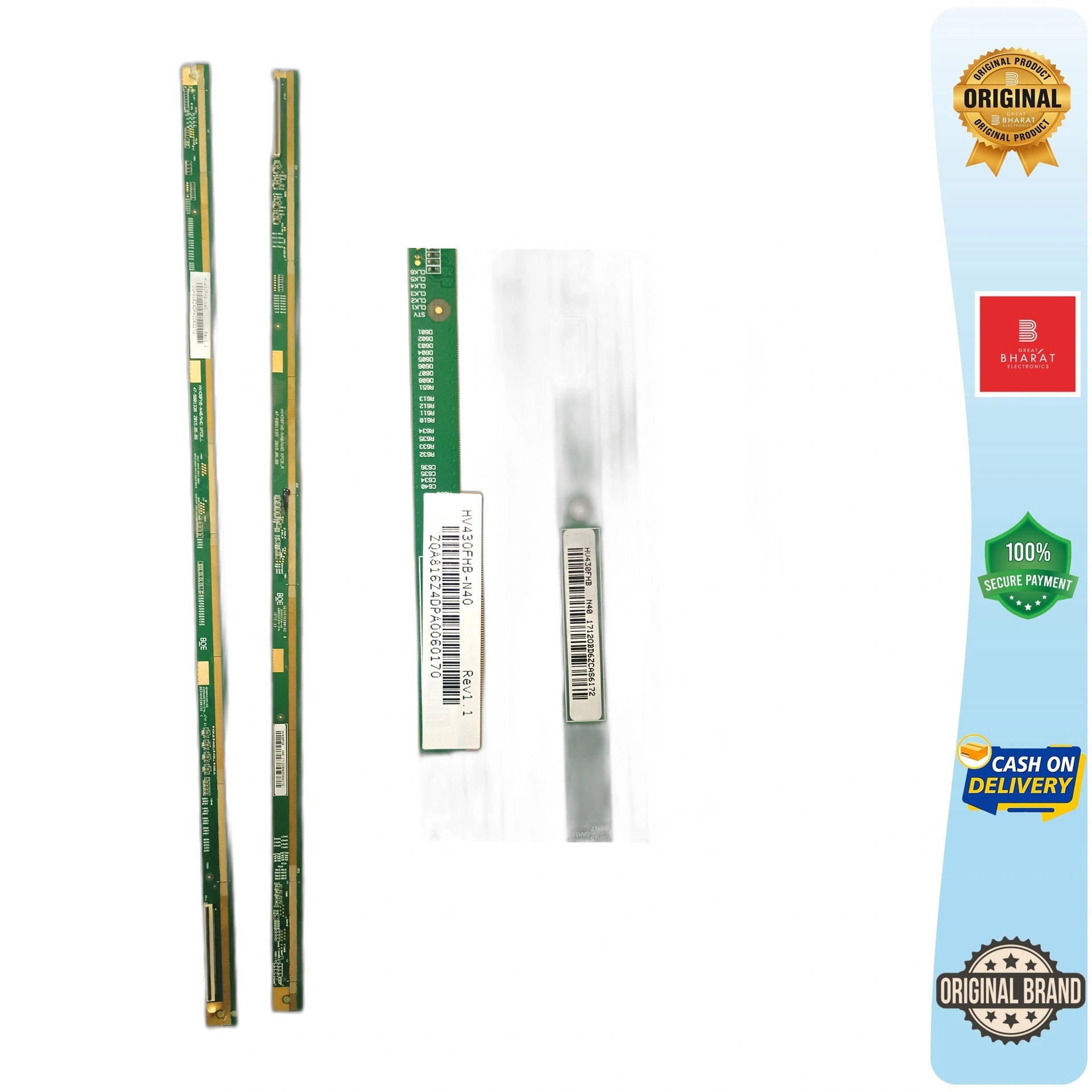 PCB Number HV430FHB-N40 Rev1.1 LED TV Panel PCB Board, LED TV Scaler PCB Board