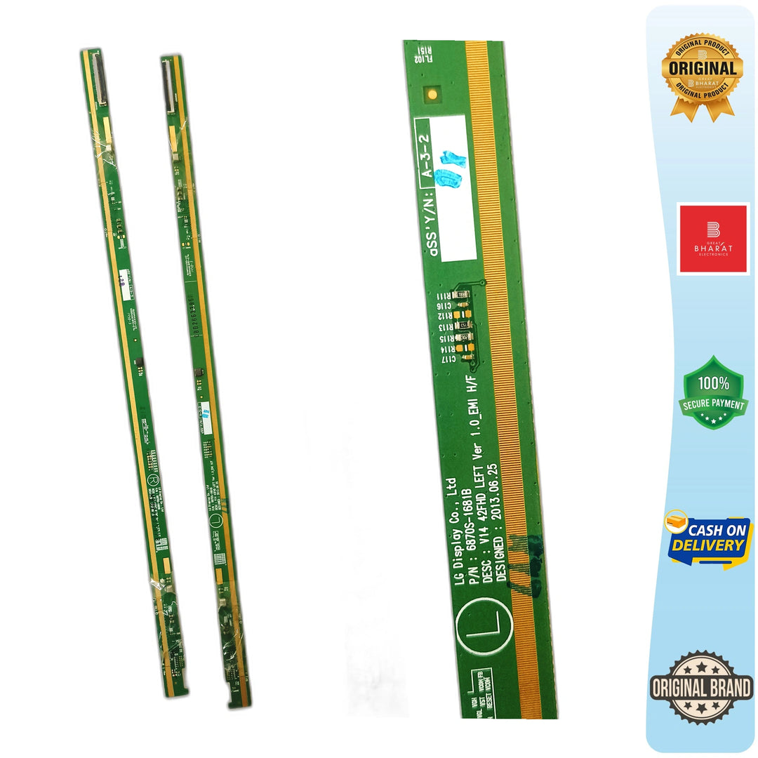 PCB Number 6870S-1682B LED TV Panel PCB Board, LED TV Scaler PCB Board