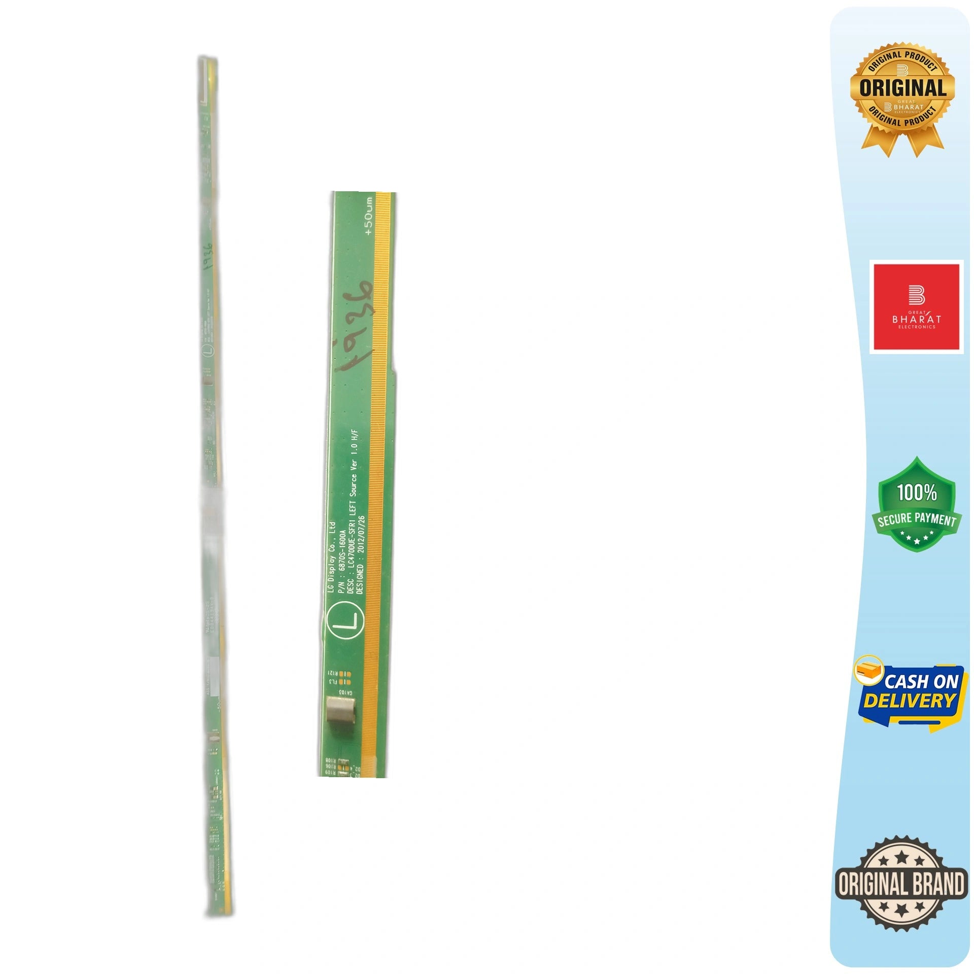 Panel Scaler PCB Board for LED TV - Number LC470DUE
