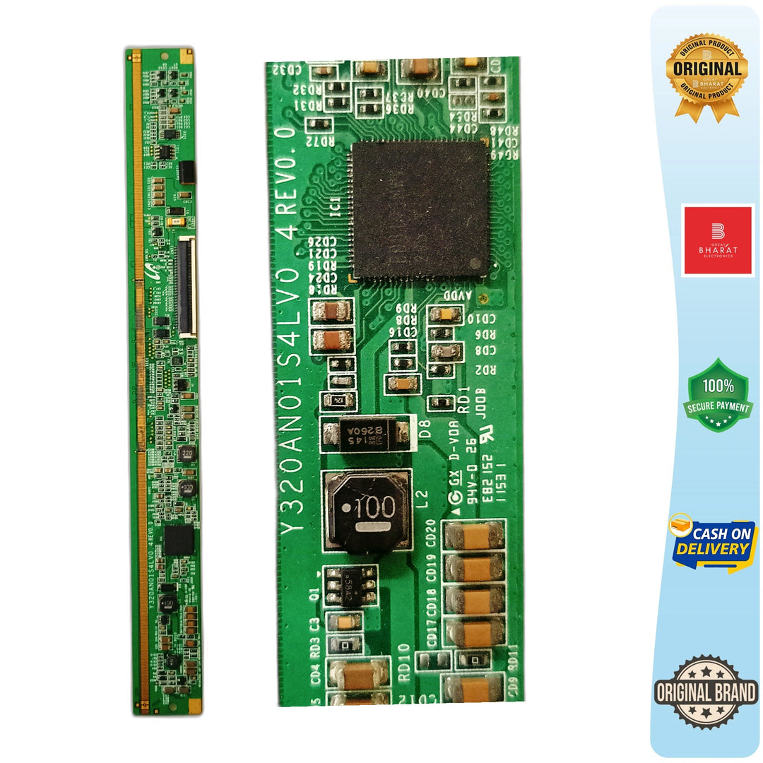 PCB Number Y320AN01S4LV0 4 REV0.0 LED TV Panel PCB Board, LED TV Scaler PCB Board