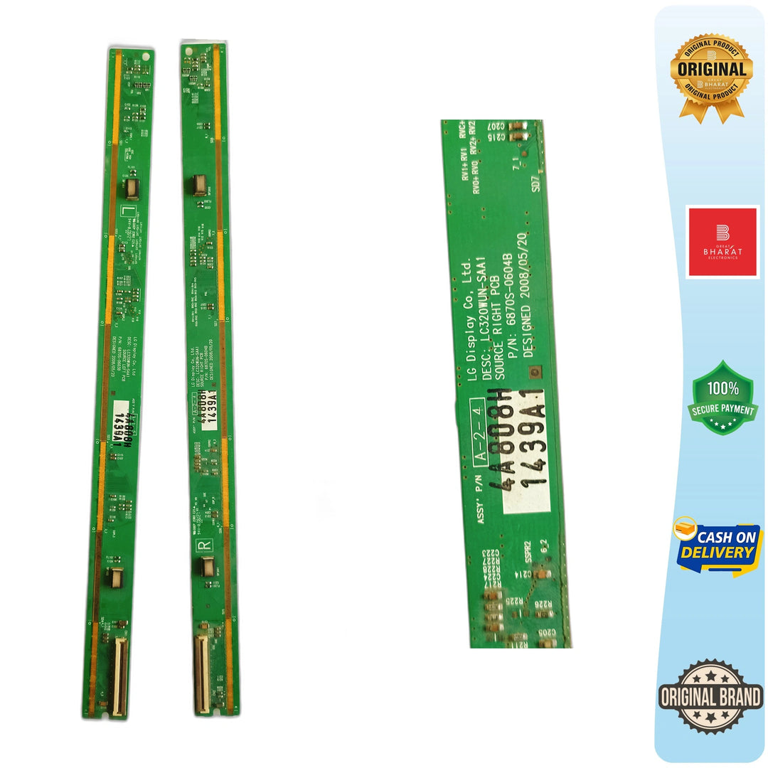 PCB Number LC320WUN-SAA1 LED TV Panel PCB Board, LED TV Scaler PCB Board