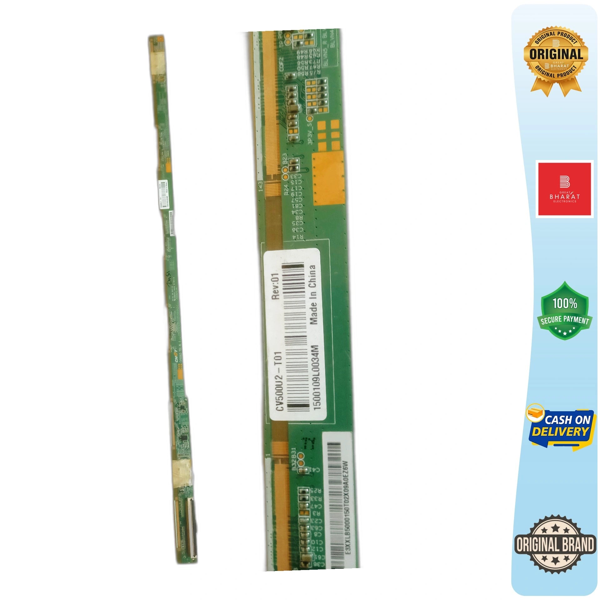 LED TV Scaler PCB Board - PCB Number CV500U2-T01-XL-1