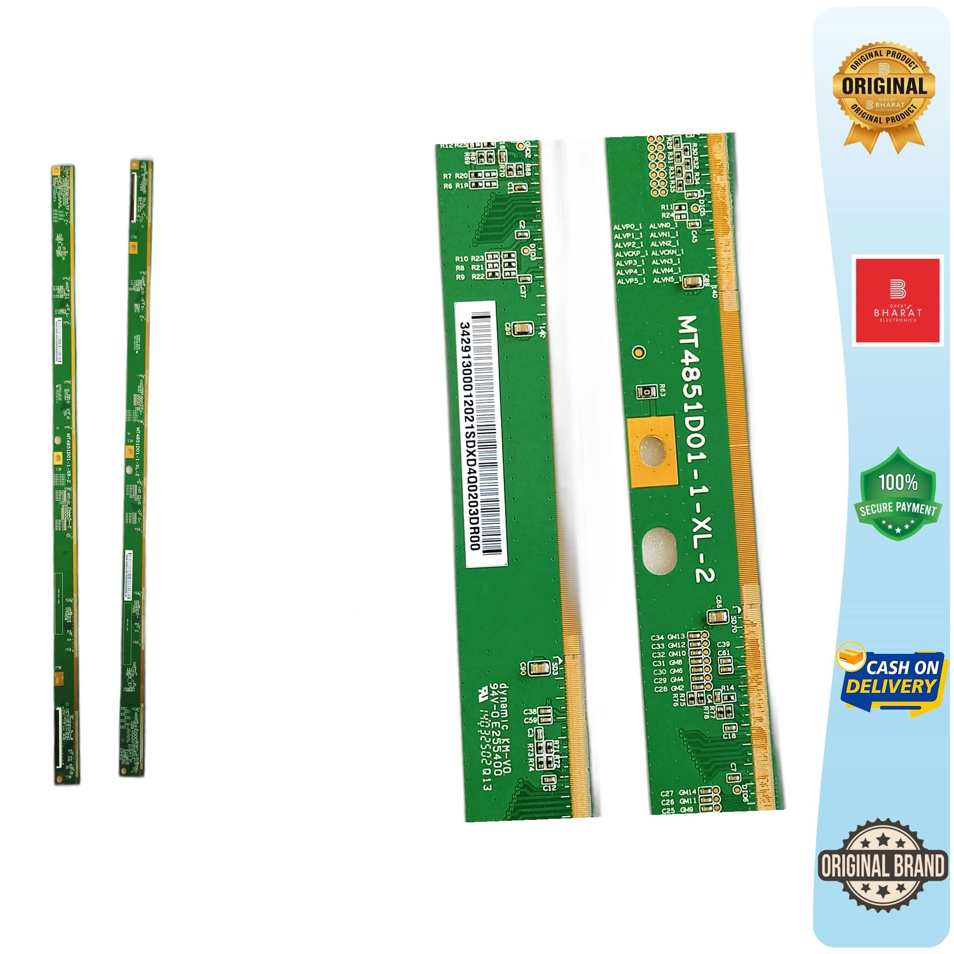 PCB Number MT4851D01-1-XL-2 LED TV Panel PCB Board, LED TV Scaler PCB Board