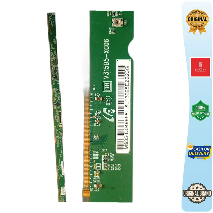PCB क्रमांक V315B5-XC06 LED TV पॅनेल PCB मंडळ, LED TV स्केलर PCB मंडळ