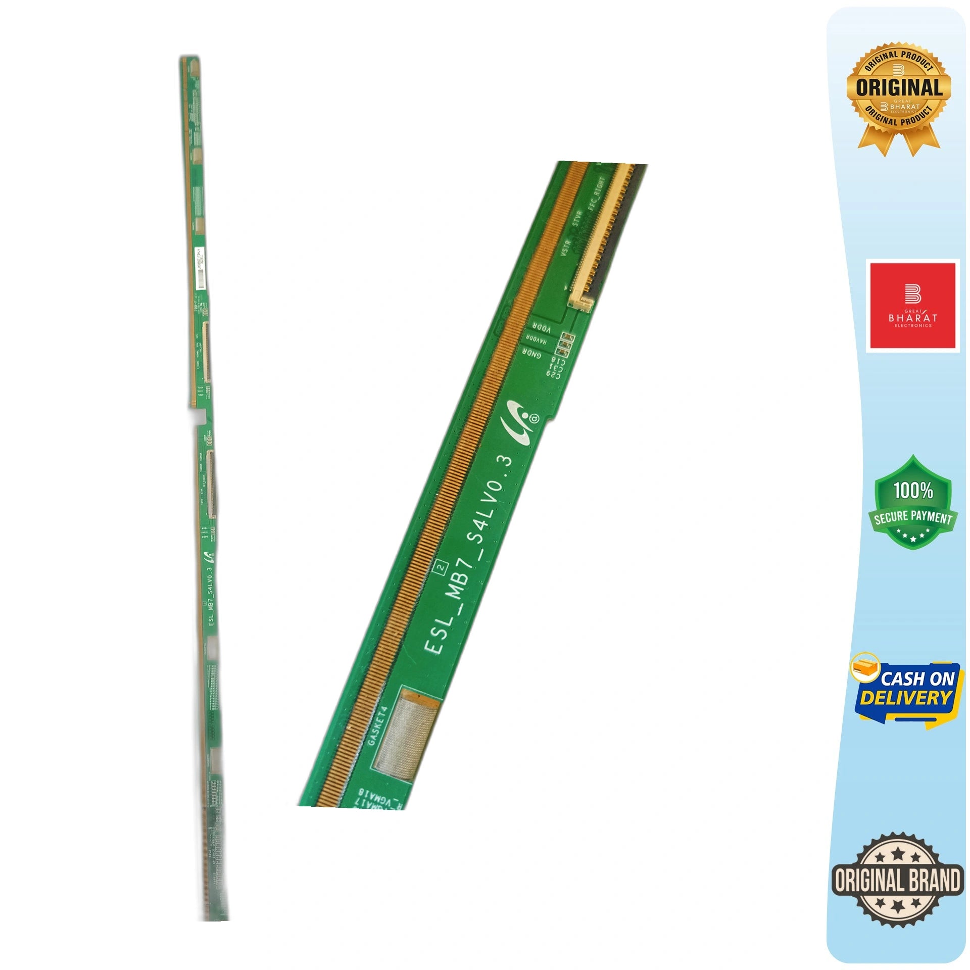 PCB Number ESL_MB7_S4LV0.3 LED TV Panel PCB Board, LED TV Scaler PCB Board